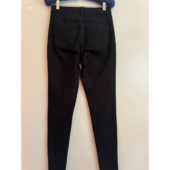 REISS BLACK High RISE SKINNY JEANS size 26 (US 6) - Picture 9 of 11